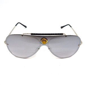 PANTHER POWER GUNMETAL MIRROR LENS AVIATORS